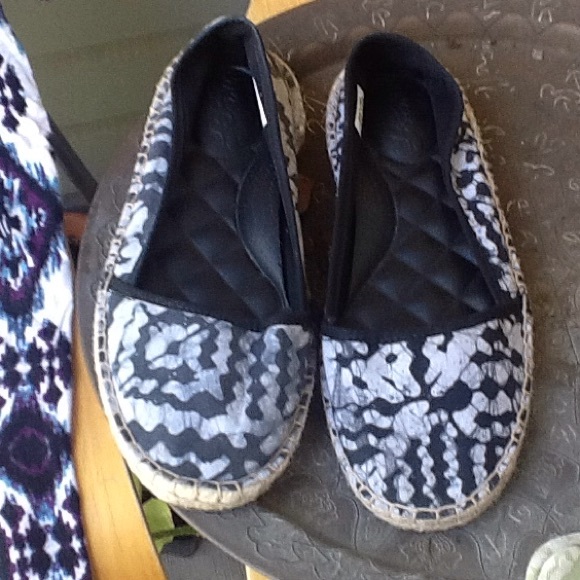 New Reef summer batik espadrilles flats with support - Picture 4 of 6